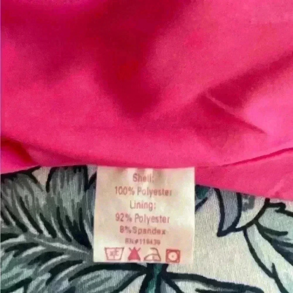 Julie Brown NYC Size 6 Dress Mini red with pink dots and lining - Picture 3 of 11